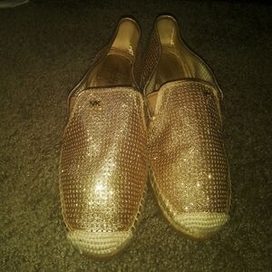 Michael Kors Gold Shoes